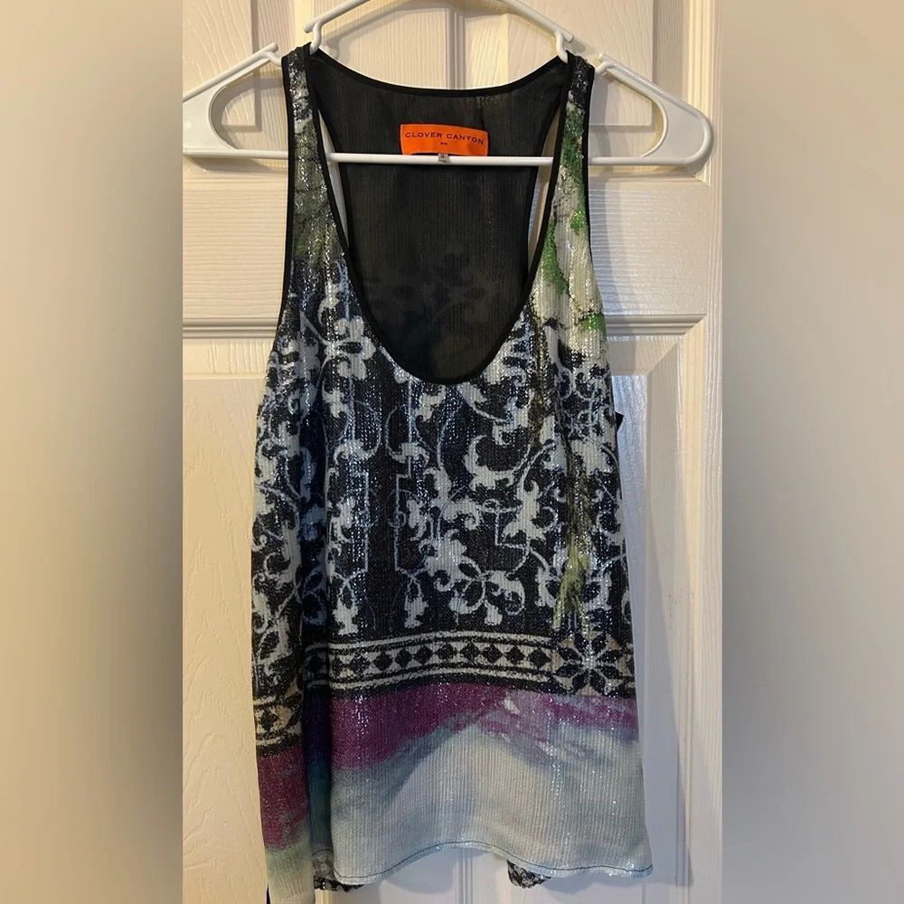 Clover Canyon sleeveless blouse size S
